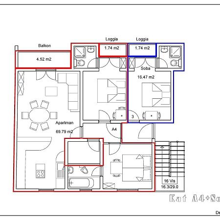 Apartments And Rooms Bova バスカ エクステリア 写真